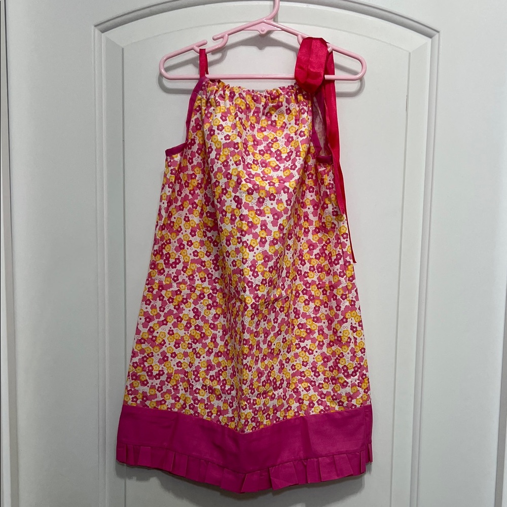 Handmade Floral Pillow Dress